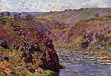 Valley of the Creuse Sunlight Effect by Claude Monet